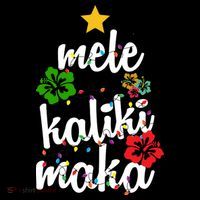 Mele Kalikimaka Festive Holiday Women's Hoodie thumb 2
