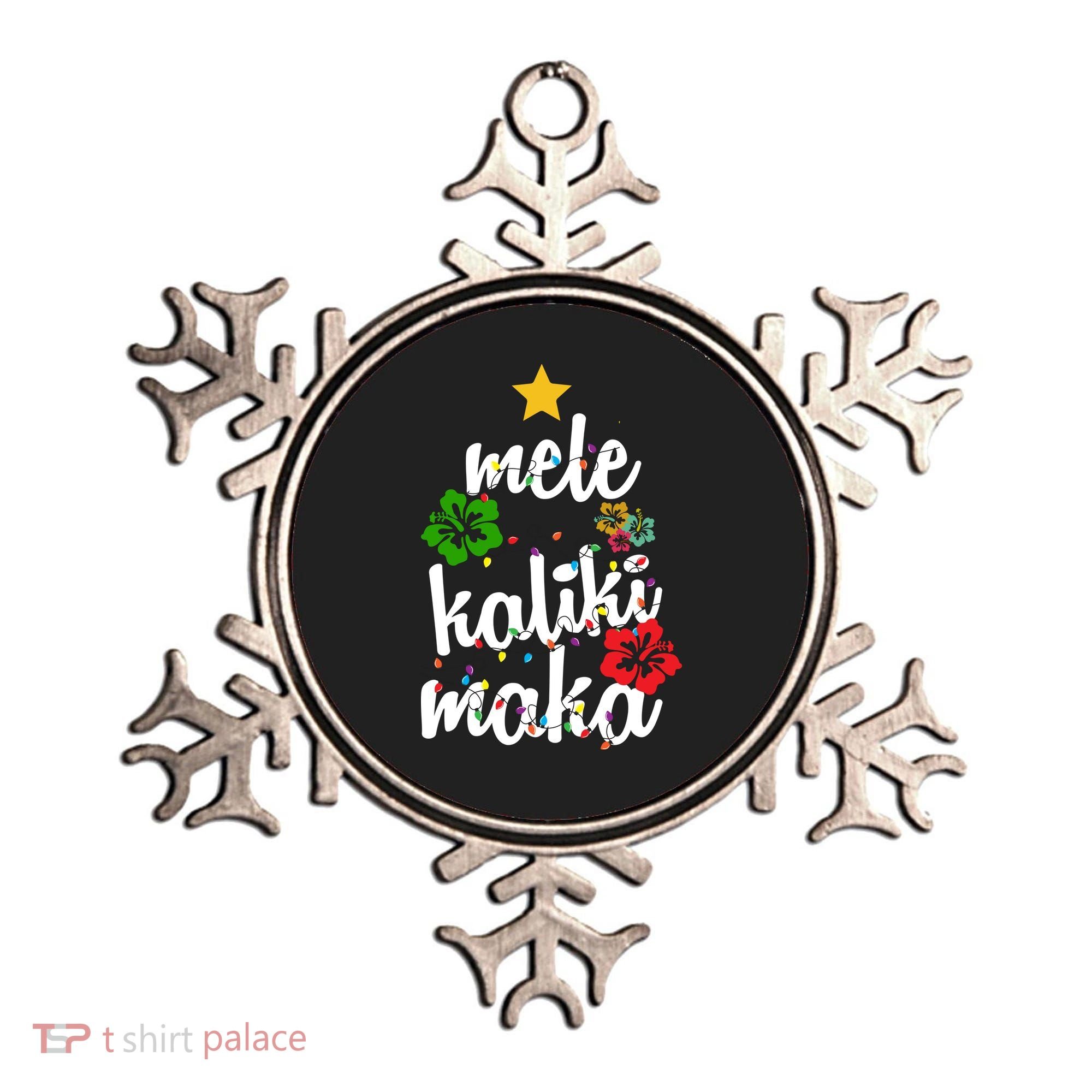 Mele Kalikimaka Festive Holiday Ornament