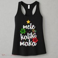 Mele Kalikimaka Festive Holiday Women's Tank Top thumb 3
