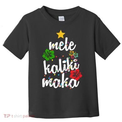 Mele Kalikimaka Festive Holiday Toddler T-Shirt