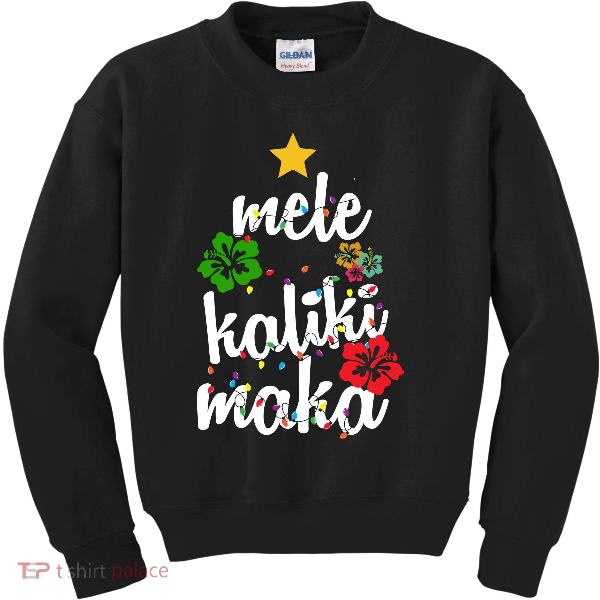 Mele Kalikimaka Festive Holiday Kids Sweatshirt