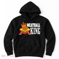 Meatball King funny queen  Hoodie thumb 0