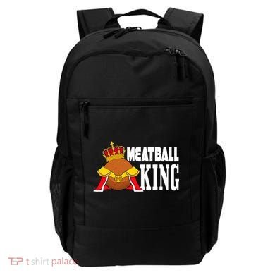 Meatball King funny queen  Backpack