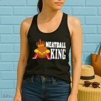 Meatball King funny queen  Women's Tank Top thumb 2