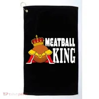 Meatball King funny queen  Golf Towel thumb 0
