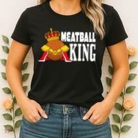 Meatball King funny queen  Women's T-Shirt thumb 2
