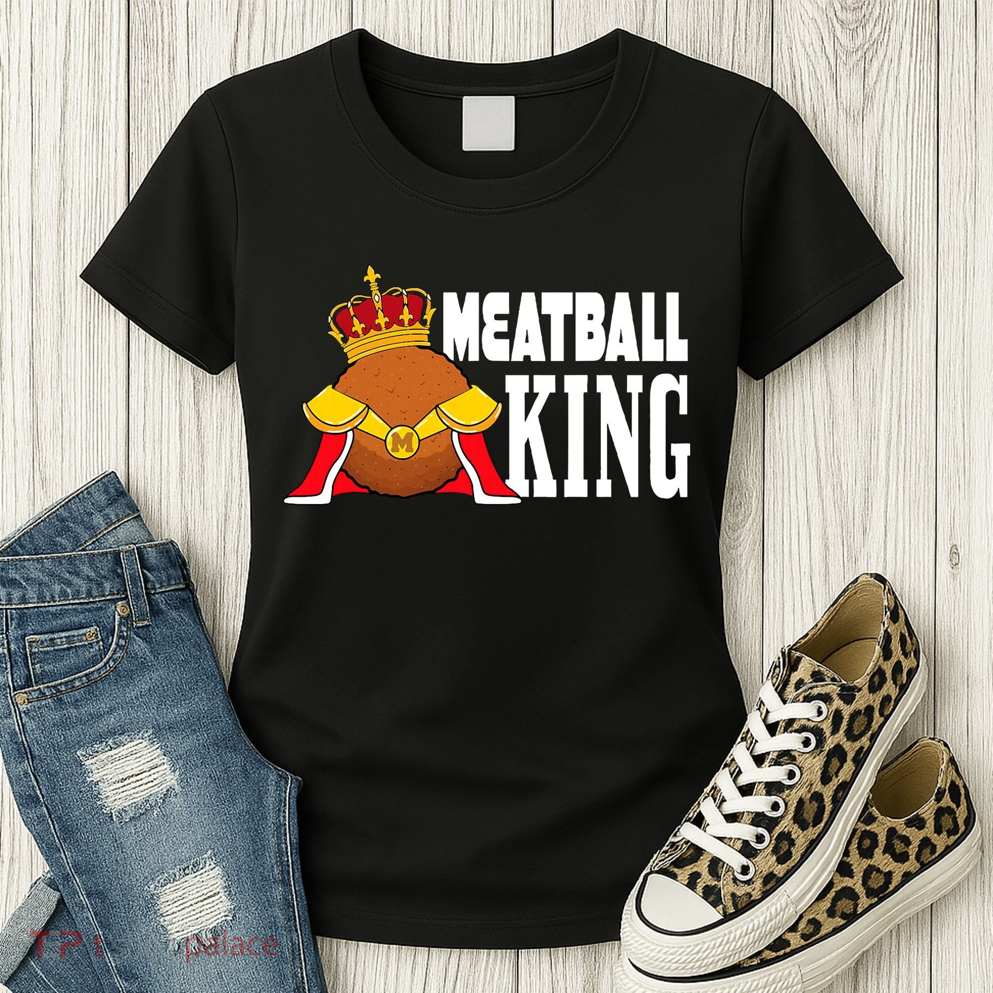 Meatball King funny queen  Women's T-Shirt