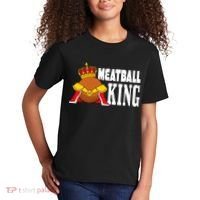 Meatball King funny queen  Kids T-Shirt thumb 2