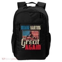 Make Karting Great Again Go Kart Racing Racer Karting Backpack thumb 0