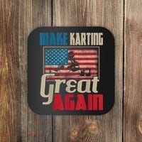 Make Karting Great Again Go Kart Racing Racer Karting Coaster thumb 0