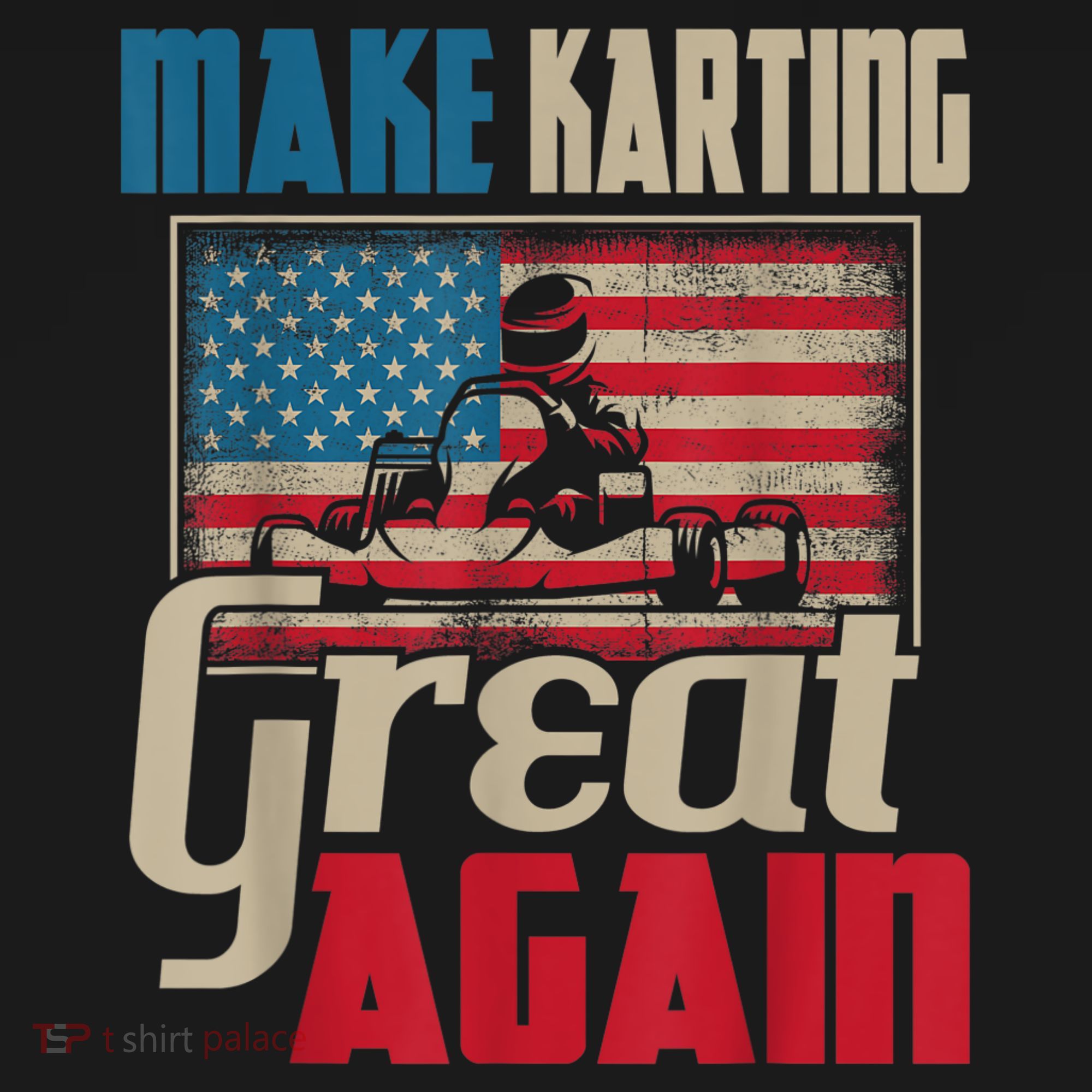 Make Karting Great Again Go Kart Racing Racer Karting Women's Hoodie