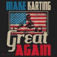 Make Karting Great Again Go Kart Racing Racer Karting Tumbler thumb 3