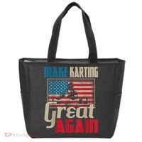 Make Karting Great Again Go Kart Racing Racer Karting Tote Bag thumb 0