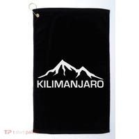 Mt. Kilimanjaro Graphic Golf Towel thumb 0