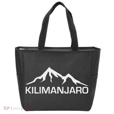 Mt. Kilimanjaro Graphic Tote Bag