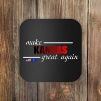 Make Kansas Great Again Coaster thumb 0