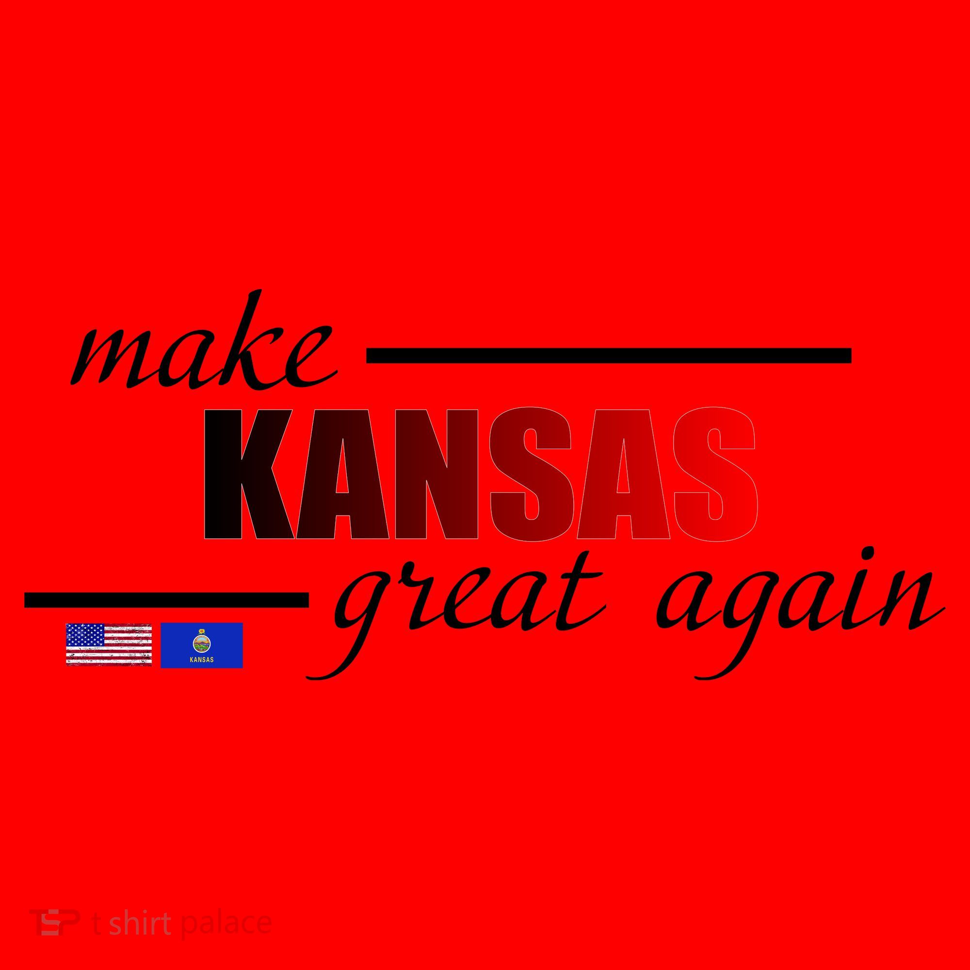 Make Kansas Great Again Santa Hat