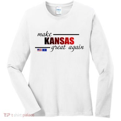 Make Kansas Great Again Women's Long Sleeve Shirt