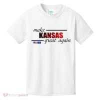 Make Kansas Great Again Kids T-Shirt thumb 0