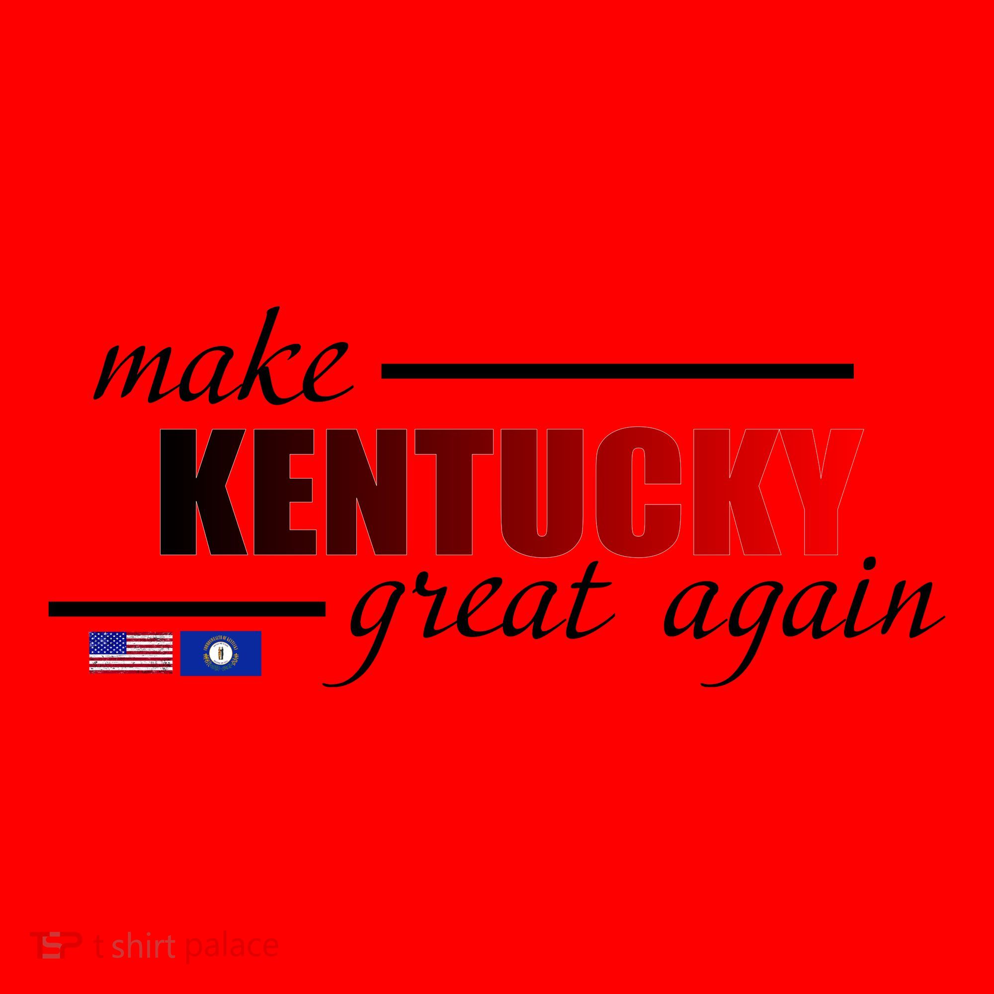 Make Kentucky Great Again Santa Hat
