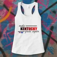 Make Kentucky Great Again Women's Tank Top thumb 3