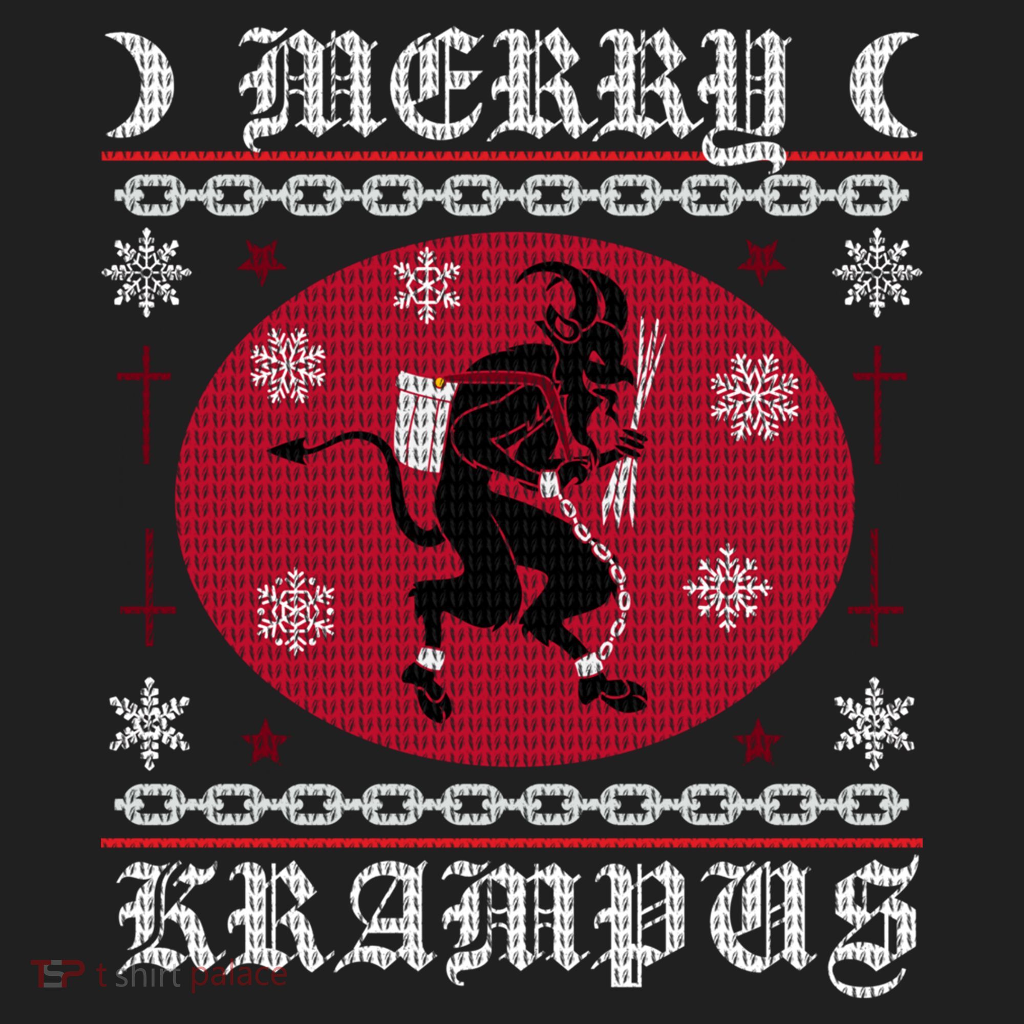 Merry Krampus Goth Christmas Ugly Sweater Krampus Xmas Great Gift Women's Sweatshirt