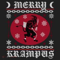 Merry Krampus Goth Christmas Ugly Sweater Krampus Xmas Great Gift Hat thumb 2