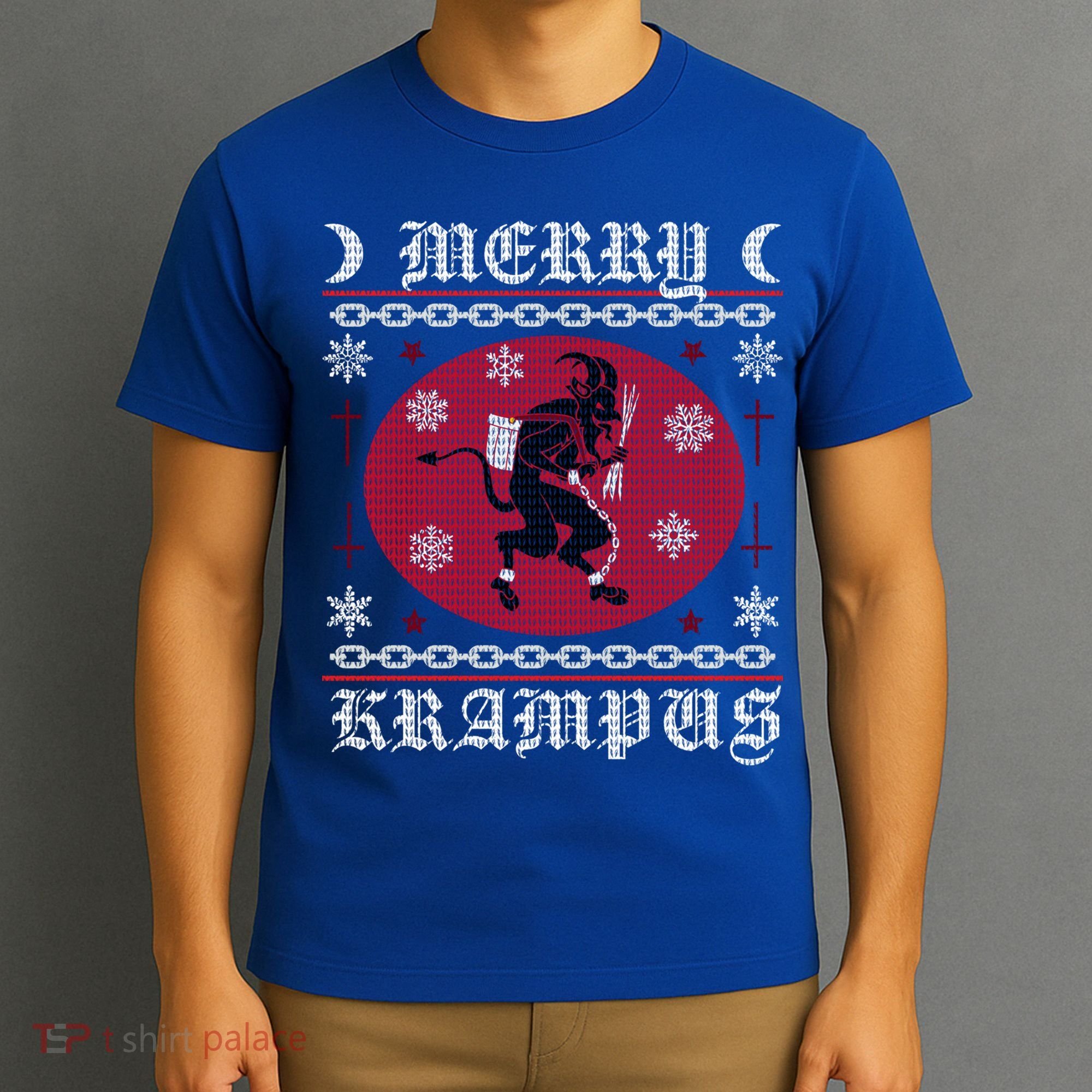 Merry Krampus Goth Christmas Ugly Sweater Krampus Xmas Great Gift T-Shirt