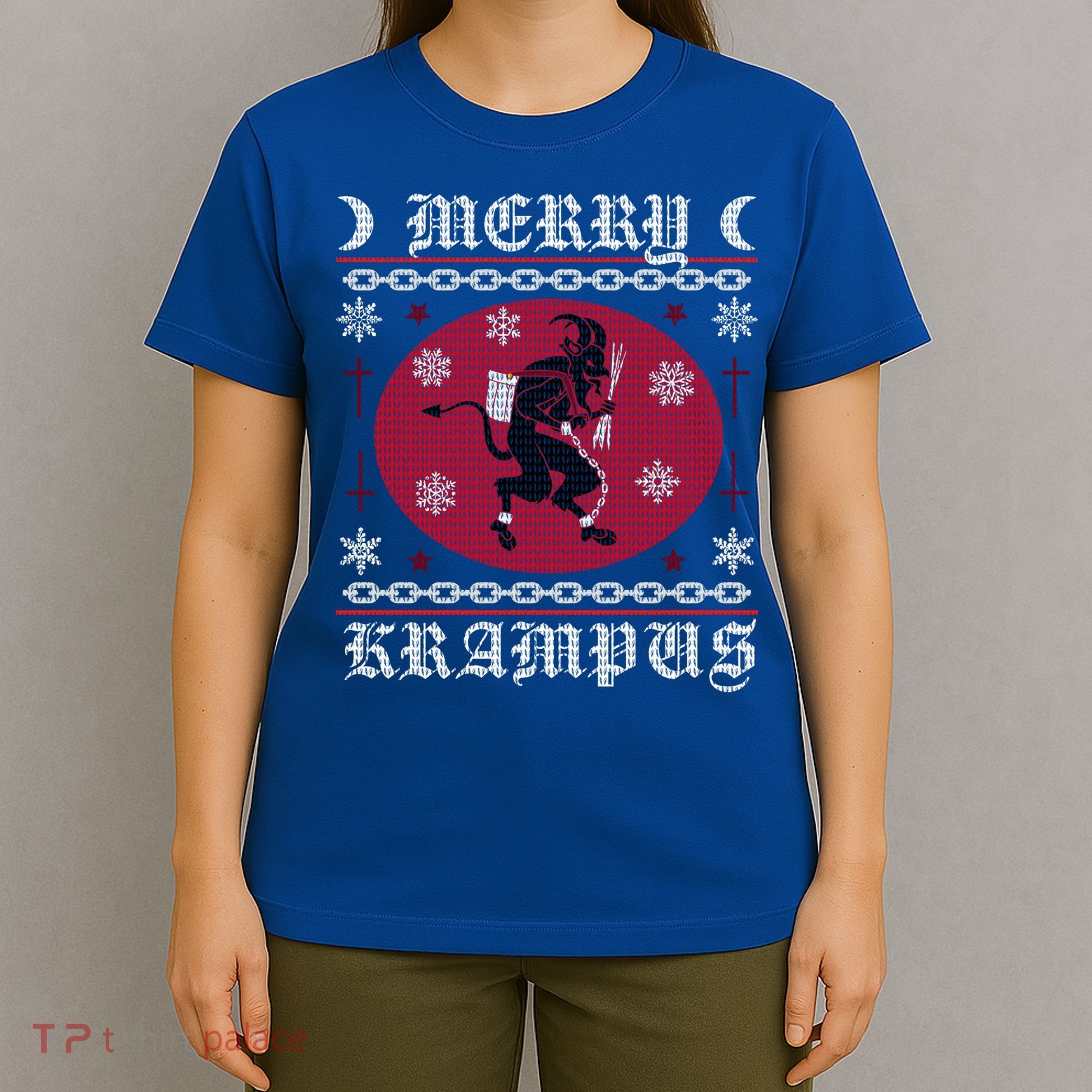 Merry Krampus Goth Christmas Ugly Sweater Krampus Xmas Great Gift T-Shirt