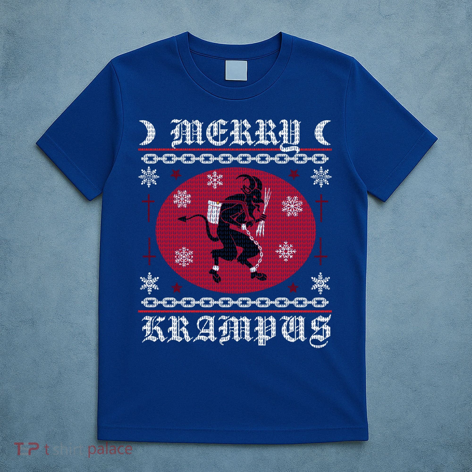 Merry Krampus Goth Christmas Ugly Sweater Krampus Xmas Great Gift T-Shirt