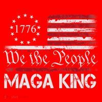 Maga King, Great Maga King, The Great Maga King, Ultra Maga Santa Hat thumb 1