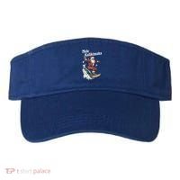 Mele Kalikimaka Hawaiian Christmas Surfing Santa Gift Visor thumb 0