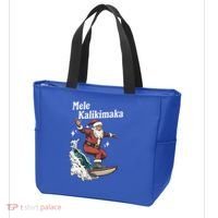 Mele Kalikimaka Hawaiian Christmas Surfing Santa Gift Tote Bag thumb 3