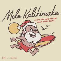Mele Kalikimaka Hawaiian Christmas Mele Kalikimaka Comfort Colors Boxy T-Shirt thumb 3
