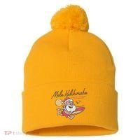 Mele Kalikimaka Hawaiian Christmas Mele Kalikimaka Pom Pom 12in Knit Beanie thumb 0