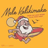 Mele Kalikimaka Hawaiian Christmas Mele Kalikimaka Pom Pom 12in Knit Beanie thumb 2