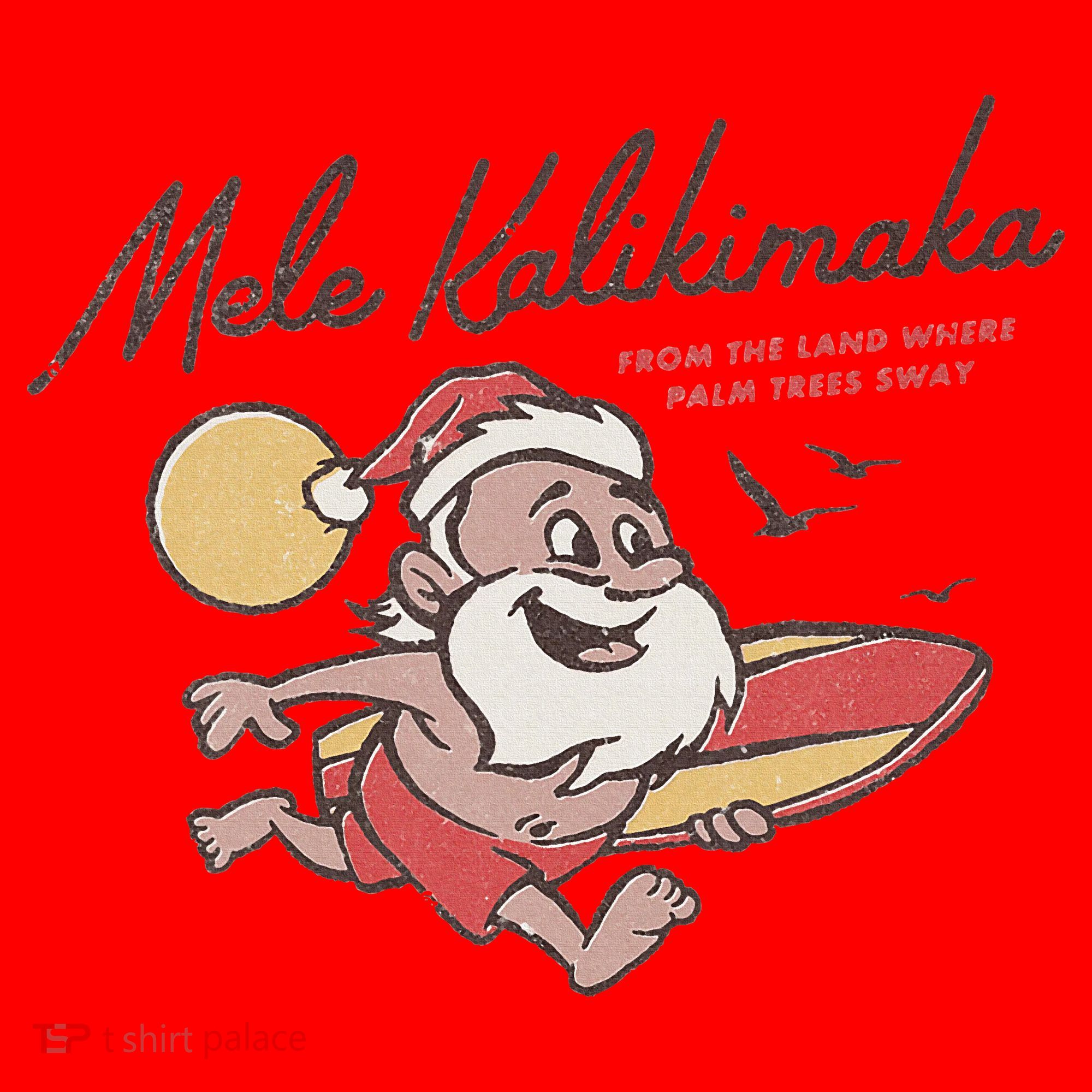 Mele Kalikimaka Hawaiian Christmas Mele Kalikimaka Santa Hat