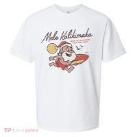 Mele Kalikimaka Hawaiian Christmas Mele Kalikimaka Sueded Cloud Jersey T-Shirt thumb 0