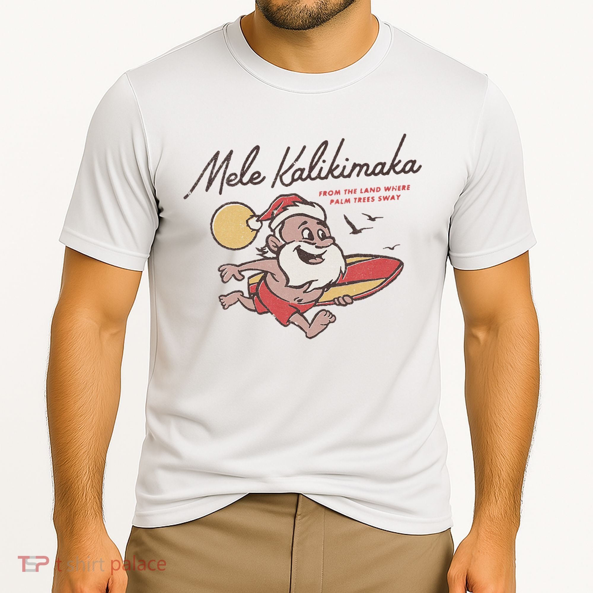 Mele Kalikimaka Hawaiian Christmas Mele Kalikimaka Cooling Performance Crew T-Shirt