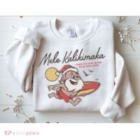 Mele Kalikimaka Hawaiian Christmas Mele Kalikimaka Sweatshirt thumb 2