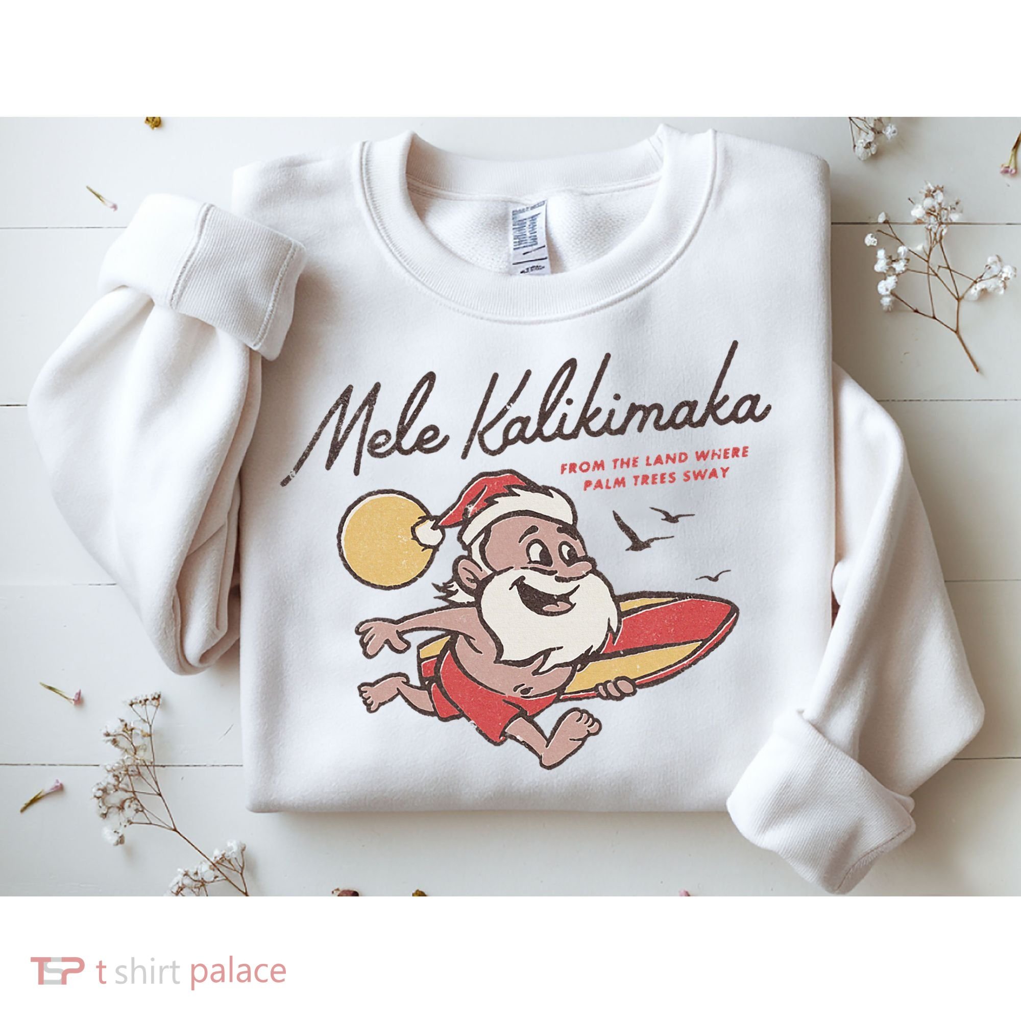 Mele Kalikimaka Hawaiian Christmas Mele Kalikimaka Sweatshirt