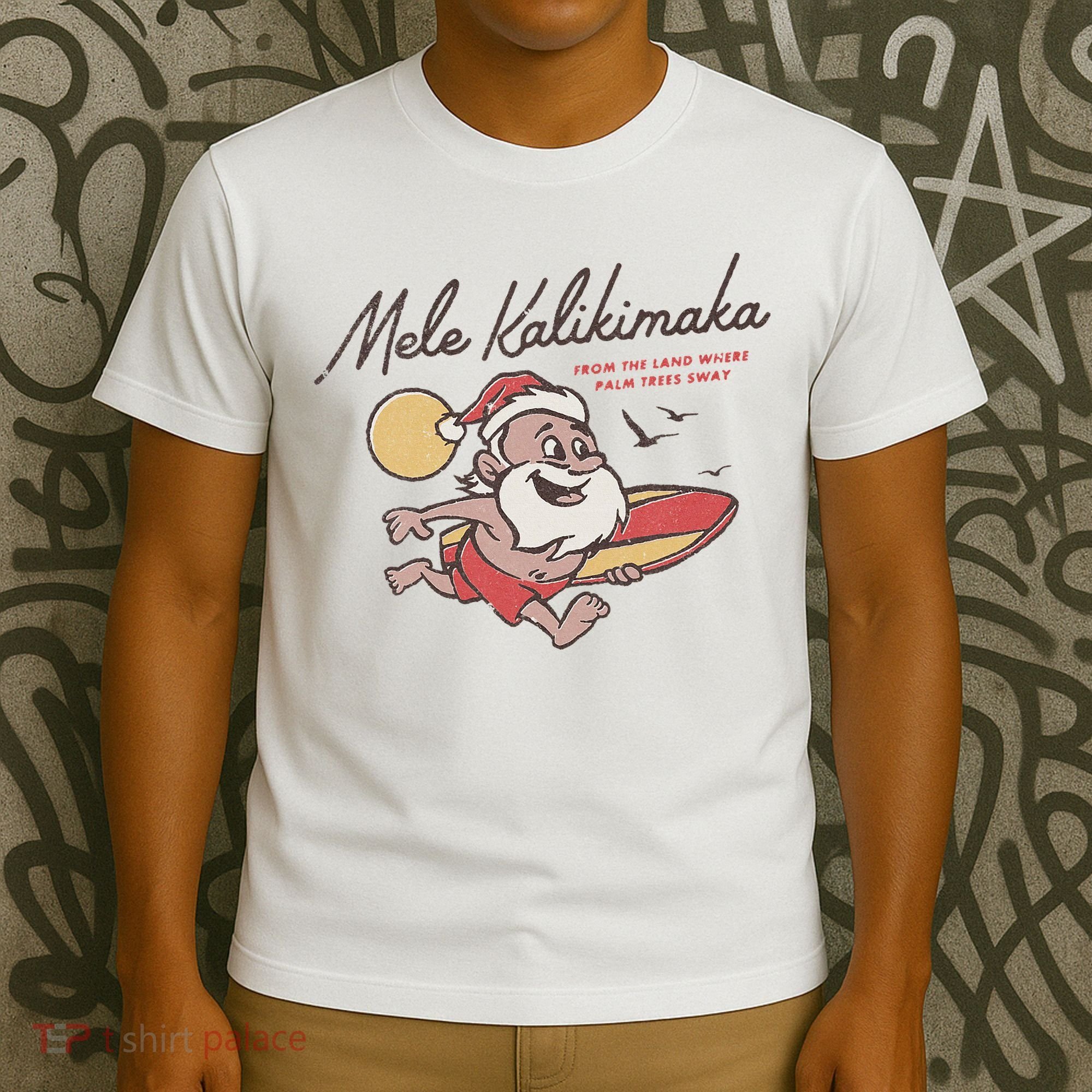 Mele Kalikimaka Hawaiian Christmas Mele Kalikimaka T-Shirt