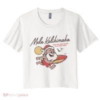 Mele Kalikimaka Hawaiian Christmas Mele Kalikimaka Women's Crop Top Tee thumb 0