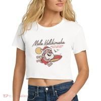 Mele Kalikimaka Hawaiian Christmas Mele Kalikimaka Women's Crop Top Tee thumb 2