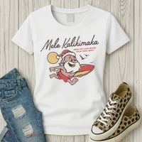 Mele Kalikimaka Hawaiian Christmas Mele Kalikimaka Women's T-Shirt thumb 3
