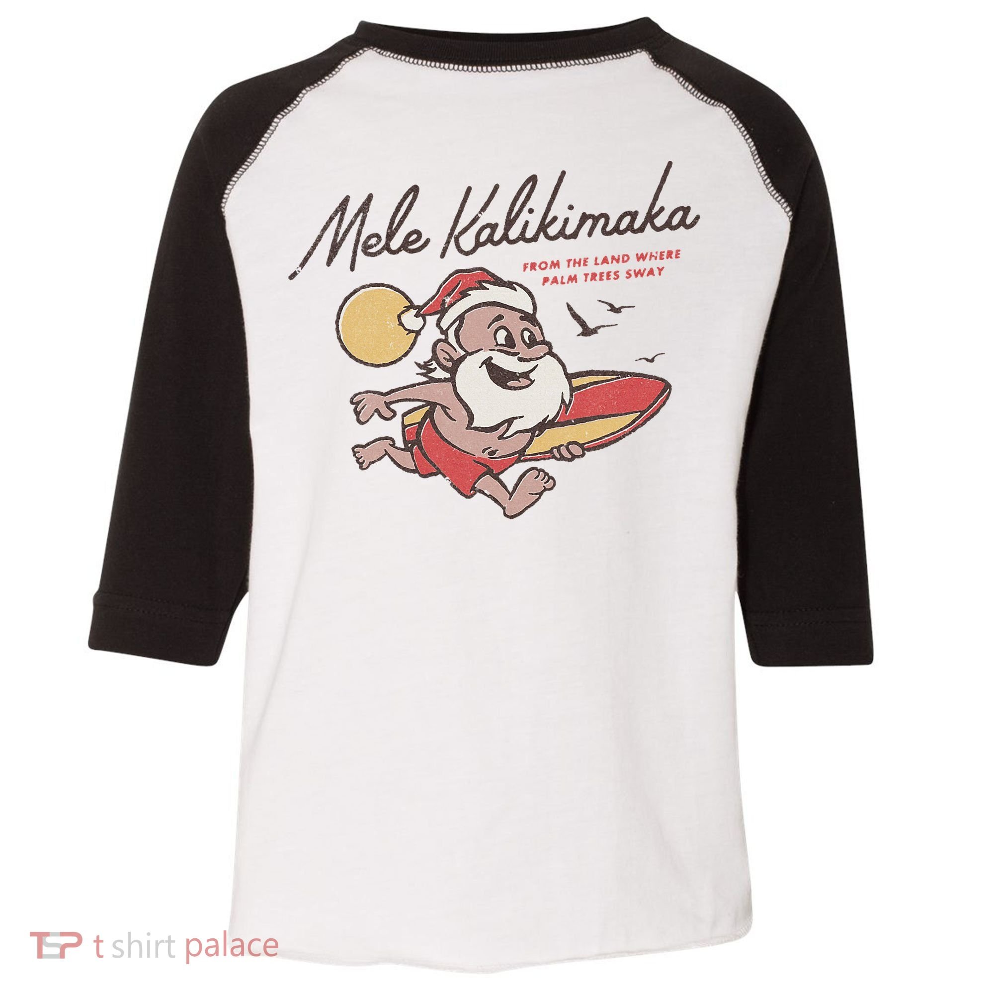 Mele Kalikimaka Hawaiian Christmas Mele Kalikimaka Toddler Fine Jersey T-Shirt