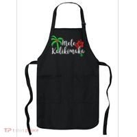Mele Kalikimaka Hawaiian Merry Christmas Apron thumb 0
