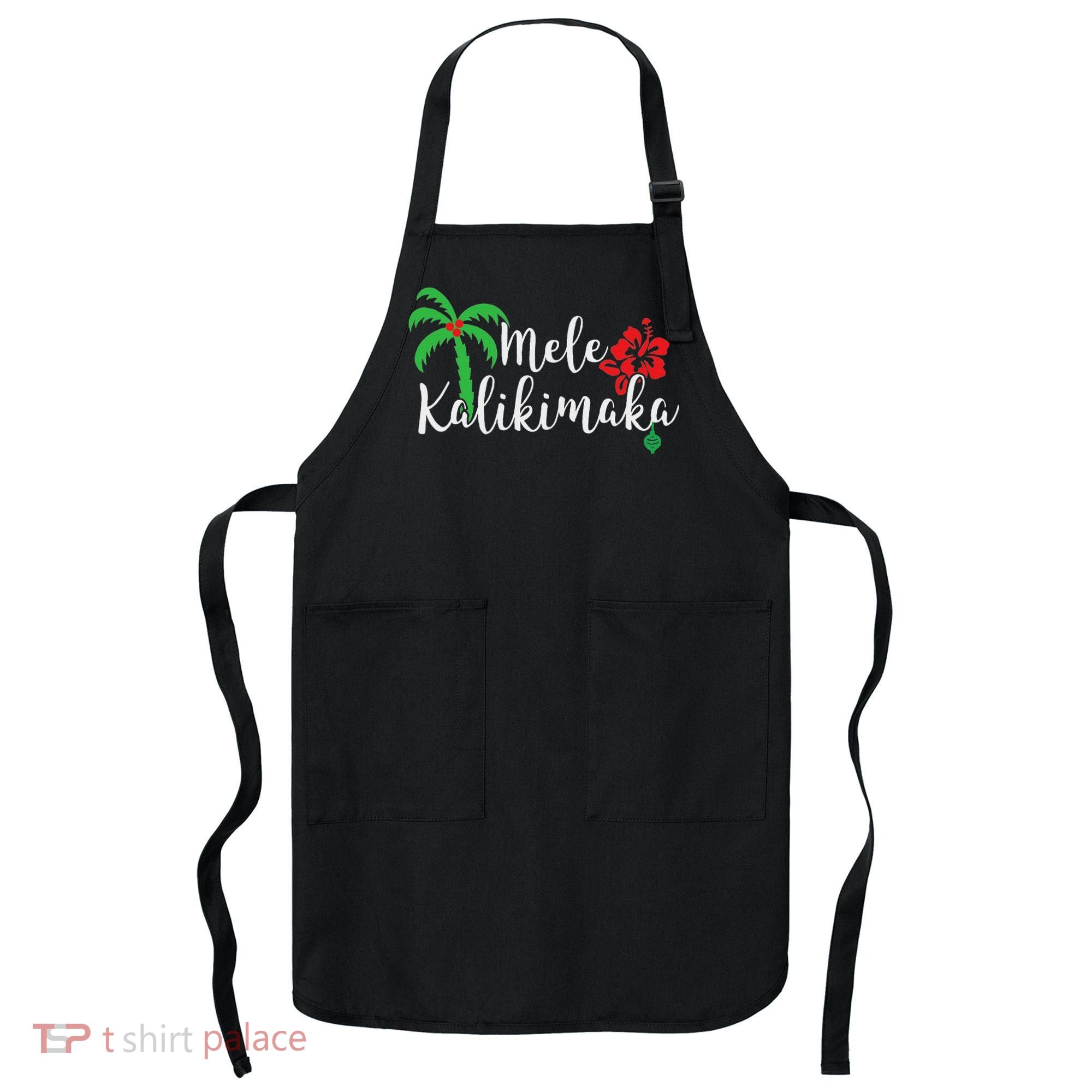 Mele Kalikimaka Hawaiian Merry Christmas Apron