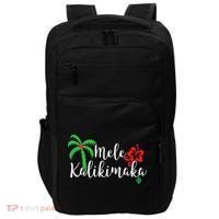Mele Kalikimaka Hawaiian Merry Christmas Impact Tech Backpack thumb 0