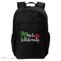 Mele Kalikimaka Hawaiian Merry Christmas Backpack thumb 0